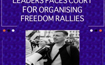 Nacho – One Of Standup X’s Leaders Faces Court For Organising Freedom Rallies